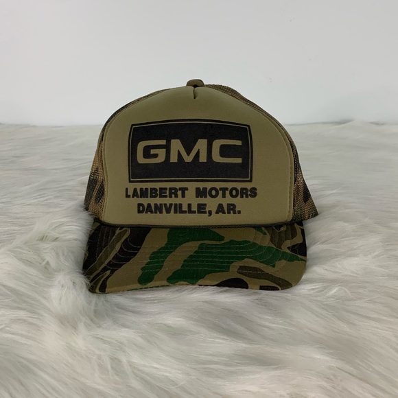 Vintage 9s Gmc Camo Snapback Hat | Poshmark